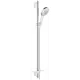 Душевой гарнитур Grohe 26578000 Rainshower SmartActive 130, 3 вида струй, хром