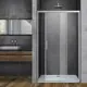 Душевая дверь Vincea VDS-3SO100CL 54см эффект стекла отсутствует раздвижной