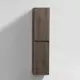 Шкаф для ванной комнаты Vincea VSC-2CL150RO подвесной 35x150см цвет темно-коричневый