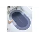 Коврик для ванной комнаты Homium homemat02 28x38см цвет синий