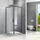 Душевой уголок Vincea VPR-2SL9012CLB-R прямоугольник 120x90см хромированный профиль эффект стекла прозрачный