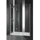Душевая дверь Cezares ELENA-W-BS-13-80+45/45-C-Cr 163см эффект стекла прозрачный складной