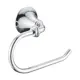 Держатель для туалетной бумаги Rose RG1205 17см цвет хром
