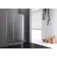 Душевая дверь Cezares ELENA-W-B-13-40+60/60-P-Cr-L 160см эффект стекла матовый распашной
