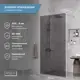 Душевая перегородка Reflexion Walk in RX200100TCR-19 100x200см хромированный профиль