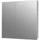Зеркальный шкаф для ванной Dreja Almi 99.9010 подвесной 70x70.20см цвет белый