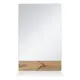 Зеркало для ванной комнаты Misty Адриана П-Адр03045-01 45x72.40см прямоугольное с полкой белый