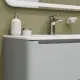 Тумба с раковиной Iddis Edifice EDI80L0I95K подвесная 80 см светло-серый