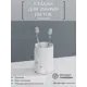 Стакан для зубных щеток FORA FOR-MRL044 полирезин цвет белый