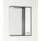 Шкаф для ванной комнаты Style line ЛС-00000088 с подсветкой 83x60см