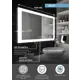 Зеркало для ванной комнаты Континент Relax Led 4630040424892 100x70см прямоугольное