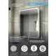 Зеркало для ванной комнаты Континент Elliott LED 4630075698749 55x80см прямоугольное