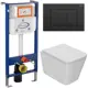 Комплект инсталляция и унитаз BAUEDGE BAU Aquanika 10.702.450.00.00-Q00003-BS0001-HQ3