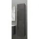 Шкаф подвесной Brevita Rock-05035-50-2л 35x165см цвет темно-серый