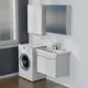 Шкаф подвесной Санта Уран 700390 60x75см цвет серый