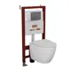 Комплект инсталляция с унитазом Bauedge Q111300-BL0001-Q00002 цвет белый