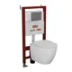 Комплект инсталляция с унитазом Bauedge Q111300-BL0001-Q00009 цвет белый