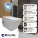 Унитаз подвесной Bloomix Connect 5004SB безободковый с сиденьем микролифт