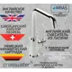 Смеситель для раковины Crosswater Miss gloria-1 R-17-01-PC Miss Gloria-1 однорычажный цвет алюминий