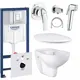 Готовый набор для туалета GROHE Bau Ceramic с панелью смыва Skate Cosmopolitan (NW0009)