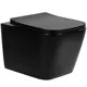 Унитаз Bloomix Black Agate MD1054T/UF01 безободковый торнадо