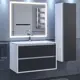 Тумба под раковину Uperwood 3930205155 подвесная 79.50см цвет белый