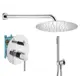 Комплект смесителей для душа Plumberia Selection KITXO18CR, Хром