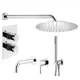 Комплект смесителей для душа Plumberia Selection KITXOT18QCR210, Хром