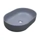 Раковина накладная Creo Ceramique PU4300SG 58см цвет серый
