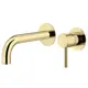 Комплект встраиваемого смесителя для раковины Plumberia Selection IXO KITXO1135OR250, Золото 24К