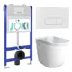 Комплект инсталляция с унитазом Joki JKS601033018WM цвет белый