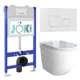 Комплект инсталляция с унитазом Joki JKS601033021WM цвет белый