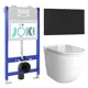 Комплект инсталляция с унитазом Joki JKS601033702BM цвет белый