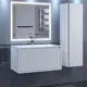 Тумба под раковину Uperwood Next 3930205156 подвесная 79.50см цвет белый