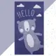 Полотенце Этель Hello для кухни 70x130 см белый