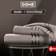 Полотенце Dome dme283541 Harmonika для ванной 50x80 см коричневый