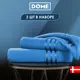 Полотенце Dome dme283630 Harmonika для ванной 50x80 см синий