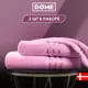 Полотенце Dome dme283624 Harmonika для ванной 50x80 см розовый