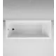 Ванна акриловая прямоугольная ALBA SPA "Gamma" 150x70 см