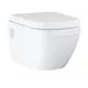 Унитаз подвесной Grohe 39703000 безободковый с сиденьем микролифт