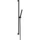 Душевой гарнитур Hansgrohe Pulsify S 100 1jet EcoSmart+ со штангой 90 см 24383670, матовый черный