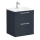 Тумба Vitra Root 68270lum 60 см с раковиной матовый темно-синий