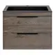 Тумба с раковиной Vincea Chiara 2D 600 R.Oak Black VMC-2C2600RO VCB-13600B