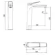 Смеситель Lemark Bronx LM3709BL для раковины