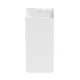 Напольная раковина отдельностоящая Wellsee Pure BY Wellsee 230711000 размер 40x40x85 см, акриловая, цвет глянцевый белый