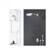Лейка для верхнего душа Grohe 00000077728 круг цвет хром