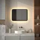 Зеркало для ванной Defesto Aura DF 2977RH с подсветкой 80x60см