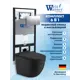 Комплект инсталляция с унитазом Weltwasser AH50630 цвет черный