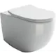 Приставной унитаз CERAMICANOVA Metropol Rimless CN4004 безободковый с микролифтом