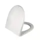 Сиденье для унитаза Iddis PP Seat Cover ID 01 138.1, 37.5x36 см полипропилен, белый